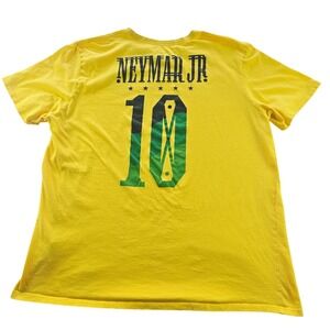 Nike Neymar Jr. Brazil #10‎ Football Soccer T-Shirt, Men's XXL